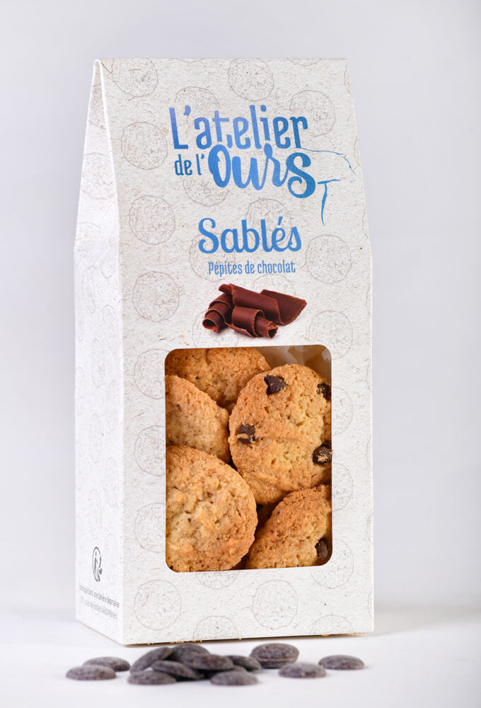 Sablés Pépites de chocolat biscuiterie artisanale Pau