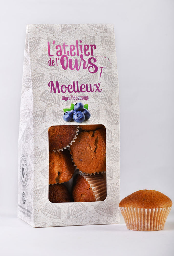 Moelleux Myrtille sauvage biscuiterie artisanale Pau