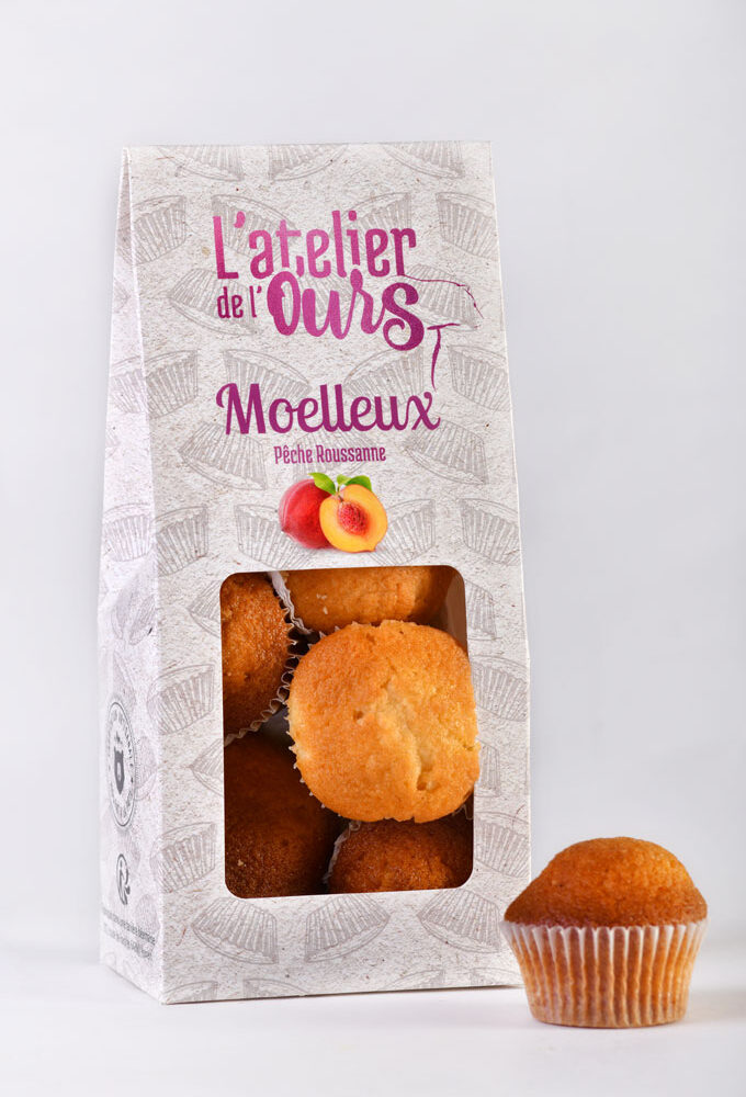 Moelleux Pêche Roussanne biscuiterie artisanale Pau