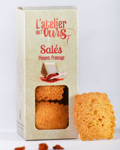 Salés Piment-fromage biscuiterie artisanale Pau