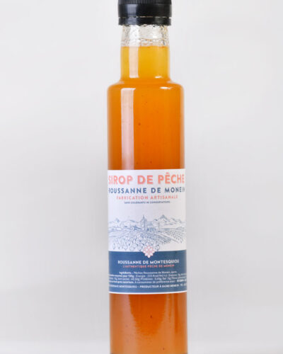 Sirop de Pêche biscuiterie artisanale Pau